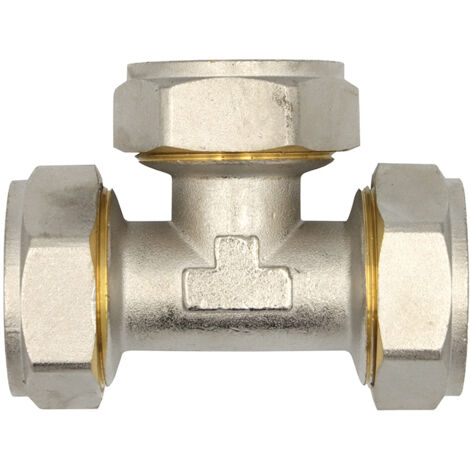 Klemmring Schraubfitting T-Stück 32x3 mm Mehrschichtverbundrohr