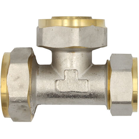 Klemmring Schraubfitting T-Stück reduziert 32x32x26 mm Verbundrohr
