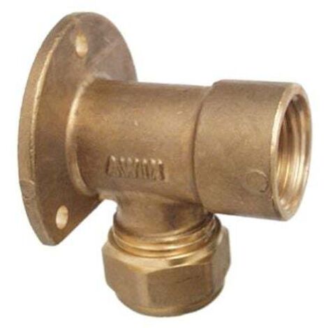 Klemmring Wandscheibe 12 mm / IG 1/2 Halterungen & Rohrschellen