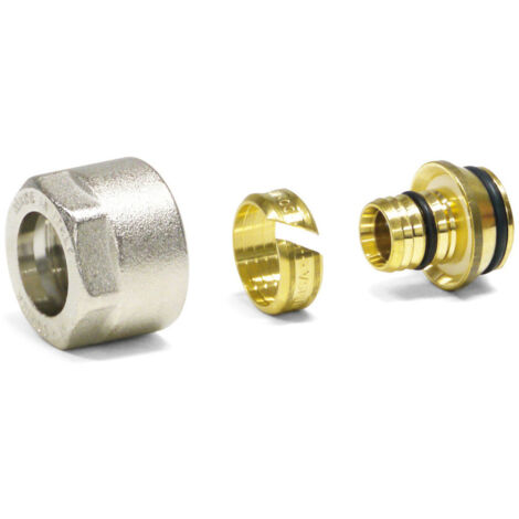 Klemmverschraubung - Klemmringverschraubung für Verbundrohr - 3/4"