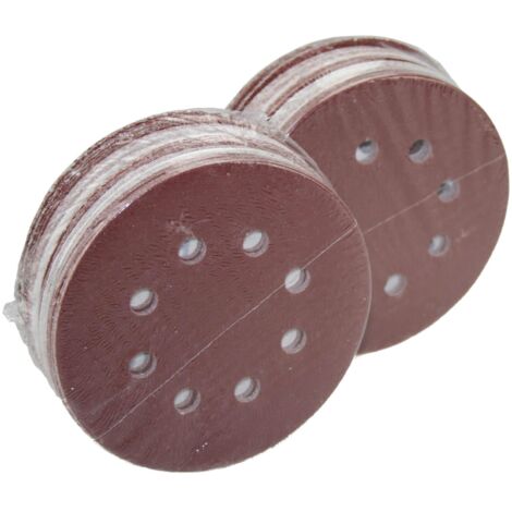 Klett Schleifscheiben 125mm 100 Blatt MIX Schleifpapier Sortiment K40-180