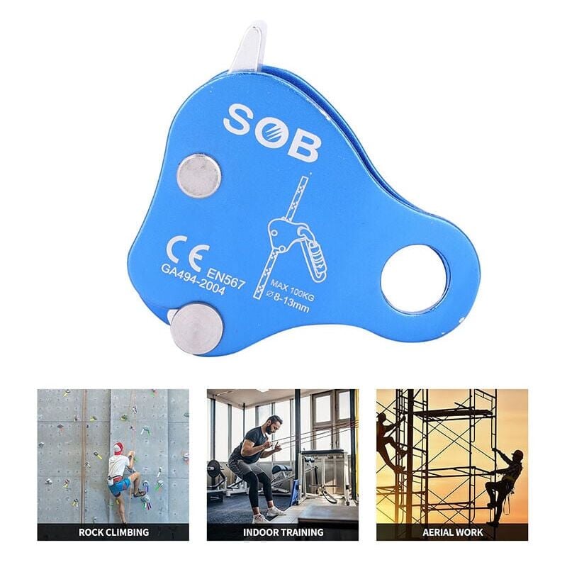 Image of Kletterseilschutz zum Bergsteigen Automatische Verriegelung Sicherheitsseil Absturzsicherung