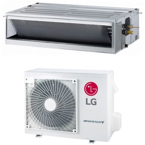 klimaanlage lg inverter-klimaanlage ducted compact 18000 btu cm18f r-32 a++ komplett mit verkabelter steuerung