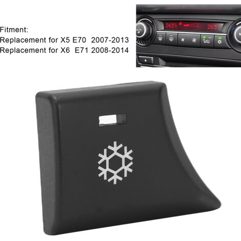 Klimaanlagen-Bedienknopf für BMW X5 E70 (2007–2013) – ABS-Klimaanlagen-Abdeckung