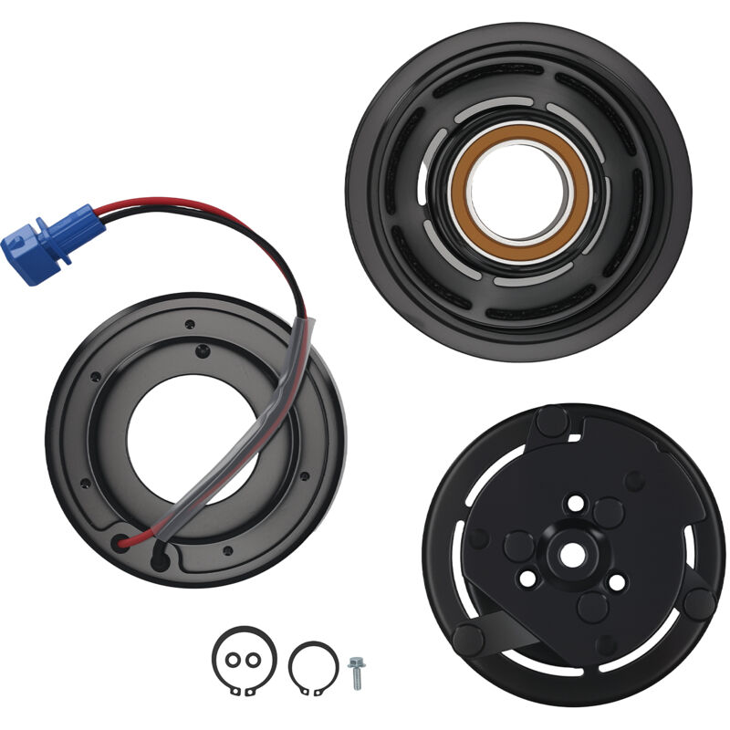 Image of Klimakompressor Magnetkupplung Riemenscheibe for VW Transporter 4 7D0820805C
