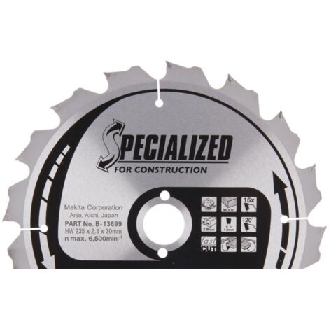KLINGE D.235MM 16 DTS MAKITA - B-13699