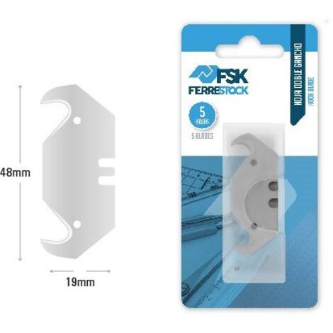 Klinge für Cuttermesser Ferrestock Haken (5 uds)