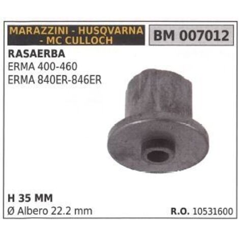 Klingenhalter Nabenstütze für ERMA 400 460 HUSQVARNA Rasenmäher 007012