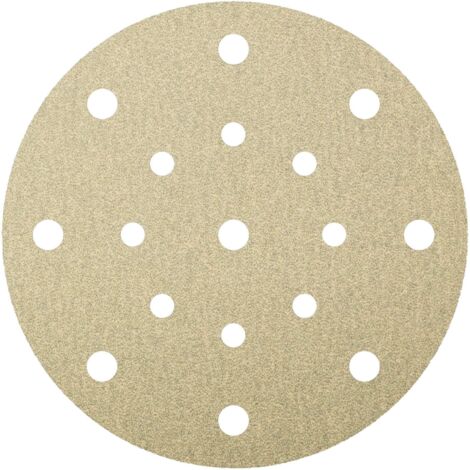 Klingspor 210129 Disques avec support de Papel avec fermeture velcro, PS 33 CK, grain 80, diamètre 225 mm