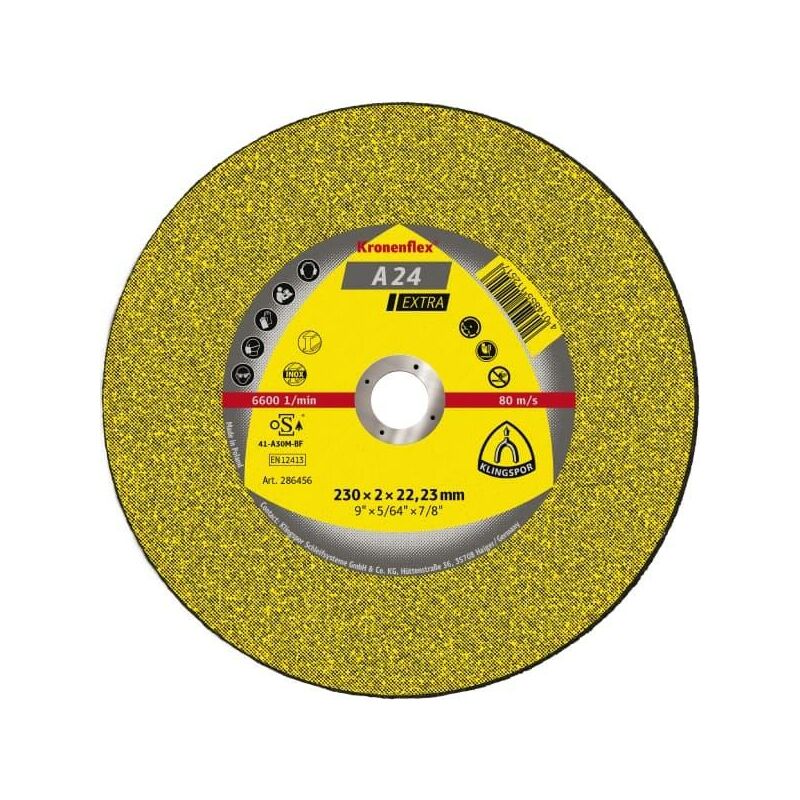 230MM flat metal cutting blade - Klingspor