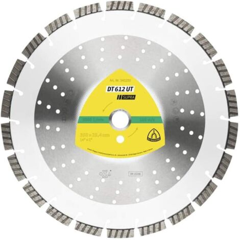 Klingspor Disque diamant turbo 350 mm argent