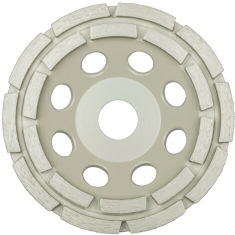 Klingspor DS 300 B Diamantschleifteller, 115 x 8,2 x 22,23 mm 14 Segmente 8,2 x 5,5 mm, 2-Reihig