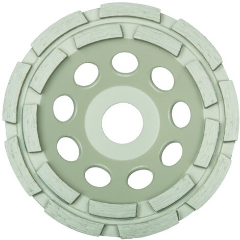 Klingspor DS 600 B Diamantschleifteller, 125 x 7,2 x 22,23 mm 20 Segmente 7,2 x 5,5 mm, 2-Reihig