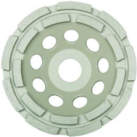 Klingspor DS 600 B Diamantschleifteller, 180 x 8 x 22,23 mm 24 Segmente 8 x 5,5 mm, 2-Reihig
