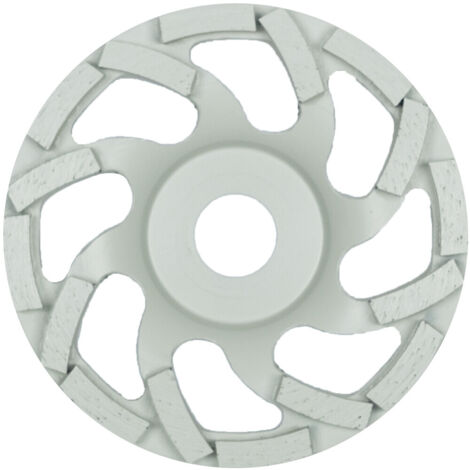 Klingspor DS 600 S Diamantschleifteller, 100 x 7,2 x 22,23 mm 16 Segmente 7,2 x 5,5 mm, Spezialgeometrie Reduzierring 16