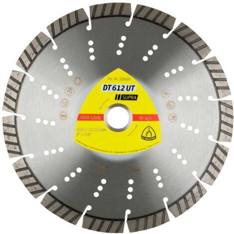 Klingspor DT 612 UT Diamant-Trennscheibe Turbo