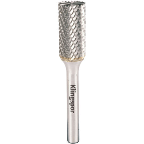 Klingspor HF 100 B Hartmetallfräser, 6 x 18 x 6 mm Kreuzverzahnung