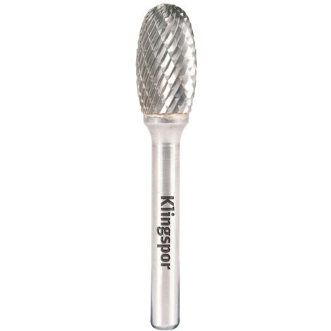 Klingspor HF 100 E Hartmetallfräser, 12,7 x 22 x 6 mm Spezialverzahnung Inox