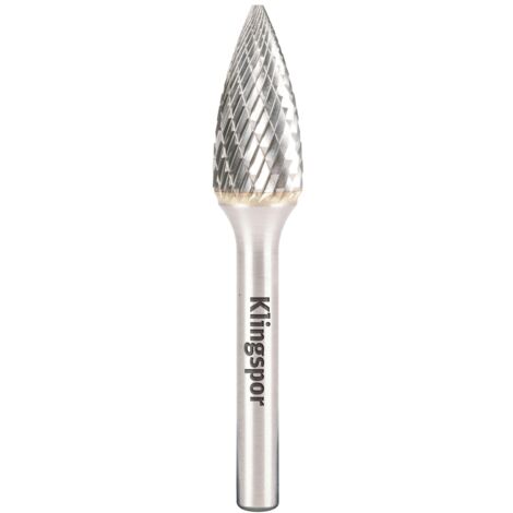 Klingspor HF 100 G Hartmetallfräser, 8 x 19 x 6 mm Spezialverzahnung Inox