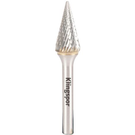 Klingspor HF 100 M Hartmetallfräser, 12,7 x 22 x 6 mm Kreuzverzahnung