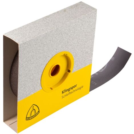 Klingspor KL 385 JF Rollen, 40 x 25000 mm Korn 240