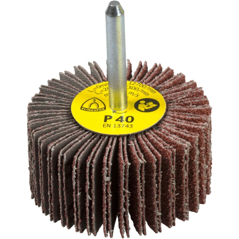 Image of Klingspor Fächerschleifer KM613 60x30x 6mm K120
