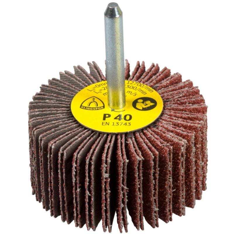 Km 613 Schleifmopstifte, 60 x 50 x 6 mm Korn 120 - Klingspor