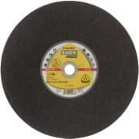 Klingspor Kronenflex 353328 A 630 N SUPRA - Große Trennscheibe für Stahl, gerade, 406 mm x 3,2 mm x 25,4 mm, 10 Stück.