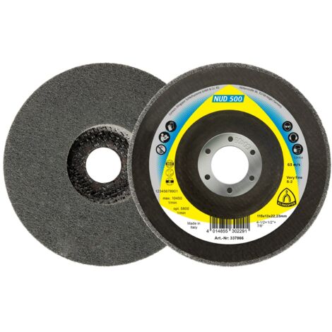Klingspor NUD 500 Kompaktscheiben, 125 x 13 x 22,23 mm Very Fine Siliziumkarbid