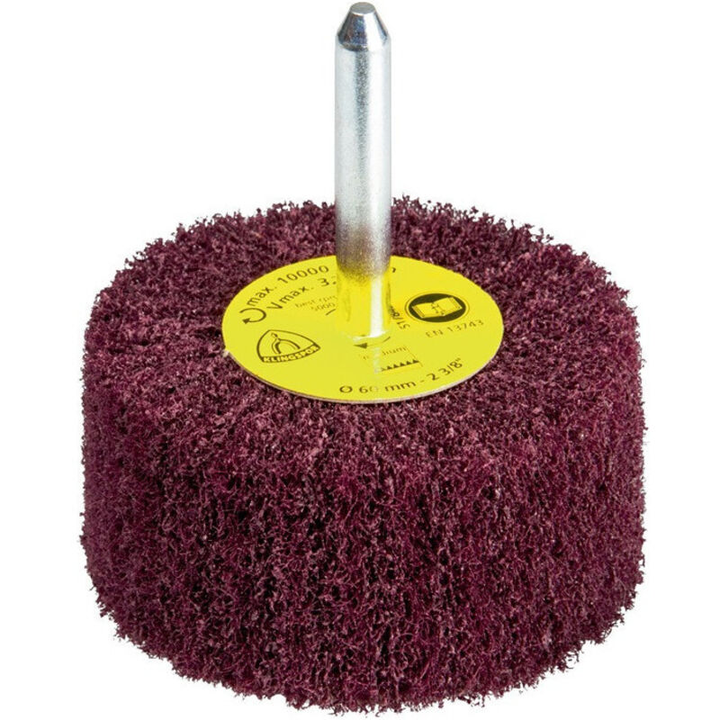 Klingspor - Brosse Non tissé nfs 600 D50xH30mm 6mm corindon résine coarse (Par 10)