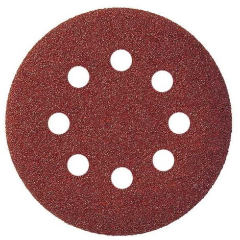 KLINGSPOR SELBSTKLEBENDE SCHLEIFSCHEIBE 125mm PS18EK 180 gr. GLS5 8-LOCH/50Stk.