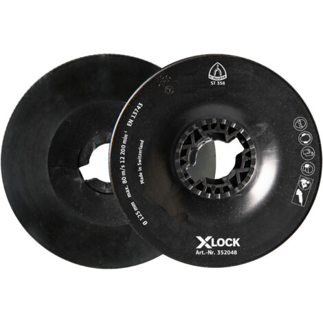 Klingspor ST 358 FI-Stützteller, 115 mm X-LOCK