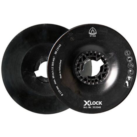 Klingspor ST 358 FI-Stützteller, 125 mm X-LOCK