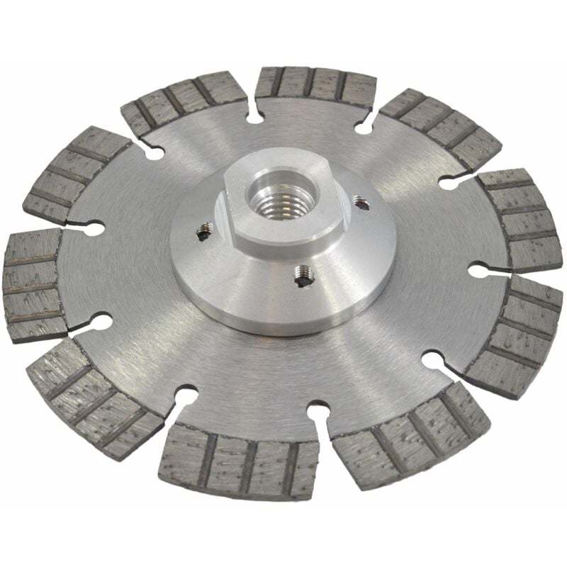 Tarcza diamentowa segmentowa 125mm x 2,4mm x 22,2mm dt612ut z odsadzeniem/do podcinania - Klingspor