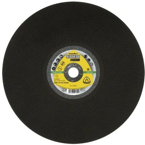 Klingspor tarcza do cięcia metalu 350mm x 4,0mm x 32mm a924sx special do szyn kolejowych