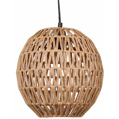 FIRST CHOICE LIGHTING Kloe - Natural String Globe Pendant Lightshade