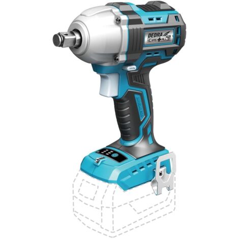 KLUCZ UDAROWY AKUMULATOROWY 1/2'' 18V 450NM 0AH SAS+ - DED7147