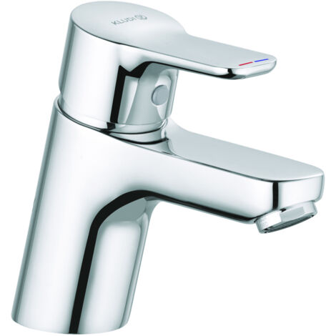 KLUDI 373870565 EASY-373870565 ROBINET DE LAVABO Ã  BEC FIXE PURE & EASY-CHROME 373870565 GRIS