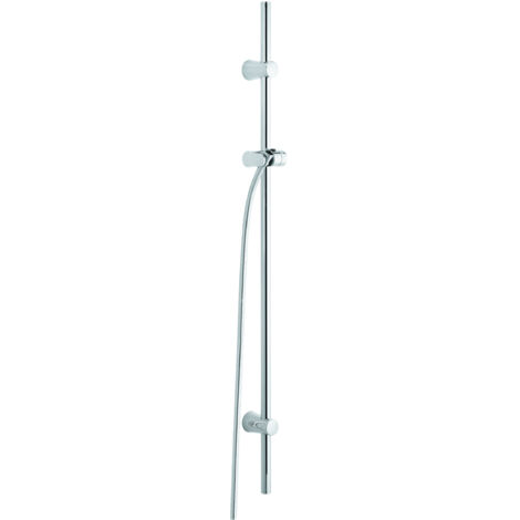 KLUDI A-QA v barra de pared flexible, longitud 1100mm, cromo,