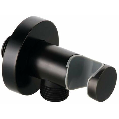 Kludi A-Qa - Wandbogen, schwarz matt 6054739-00