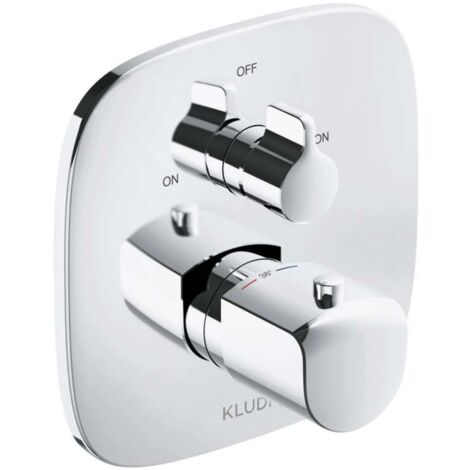 Kludi Ameo - Grifo empotrado termostático de bañera, cromo 418300575