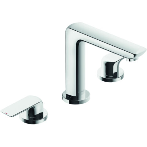 KLUDI AMEO Mélangeur de lavabo à trois trous, hauteur