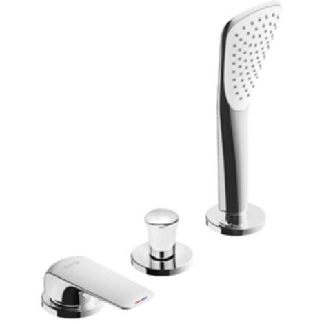 Kludi Ameo - Robinet de baignoire, 3 trous, chrome 414480575
