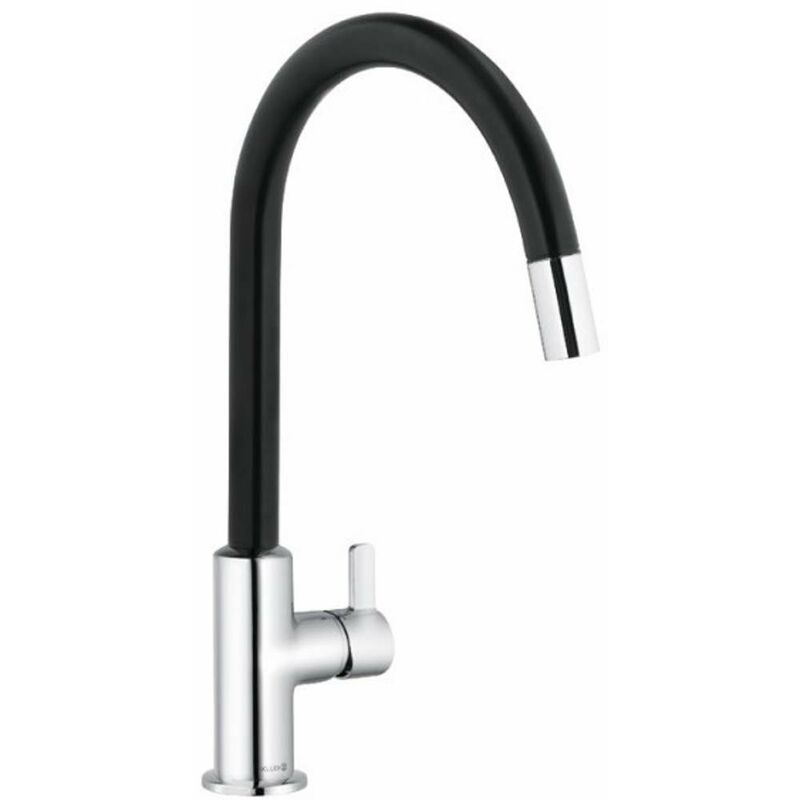 Kludi - Bingo Star xs - Mitigeur d'évier, chrome/noir mat 468518778