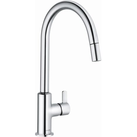 Kludi Bingo Star XS - Grifo de fregadero, cromo/blanco mate 468519378