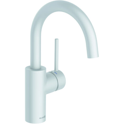 Kludi Bozz - Grifo de lavabo, blanco mate 380285376