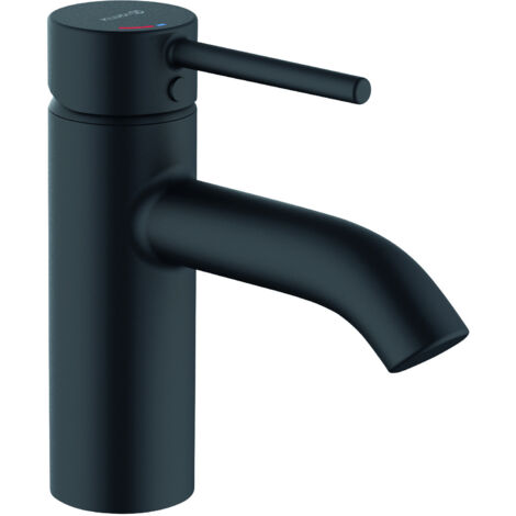 Kludi Bozz - Grifo de lavabo, EcoPlus, negro mate 383893976