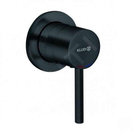 Kludi Bozz - Mitigeur de douche encastré, noir mat 389253976