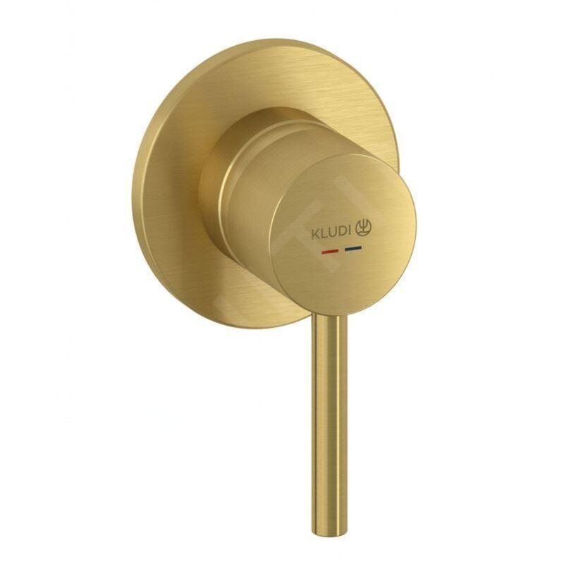 Kludi Bozz - Mitigeur de douche encastré, or brossé 38925N076