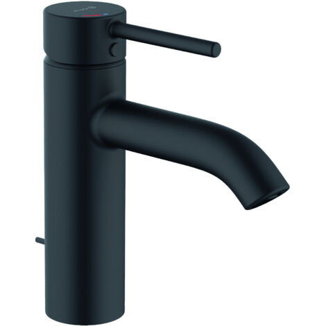 Kludi Bozz - Waschtischarmatur, mit Ablauf, EcoPlus, schwarz matt 382933976